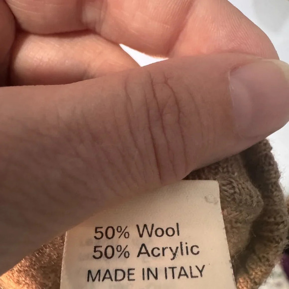 Florance Tricot size medium  wool blend ladies‎ sweater green - Picture 3 of 3